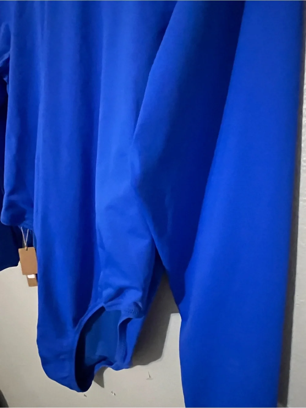 SKIMS Royal Blue Long Sleeve Bodysuit